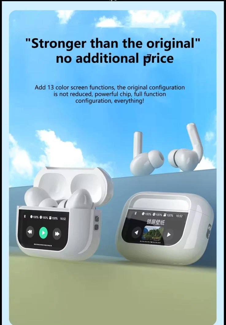 Earbuds (Z90 Pro) With Display Screen