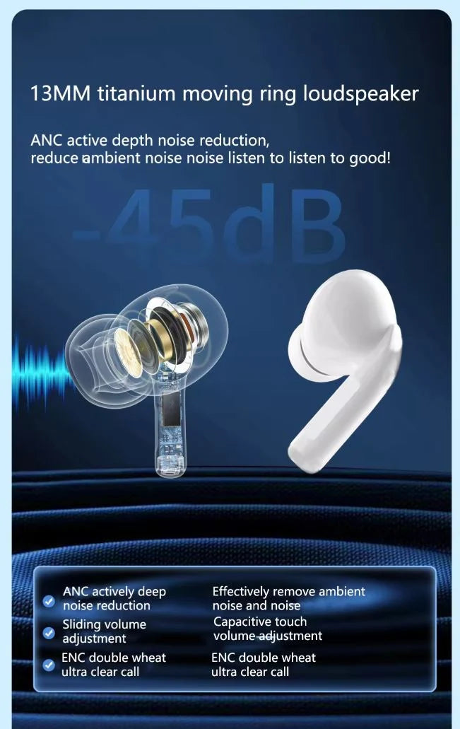 Earbuds (Z90 Pro) With Display Screen